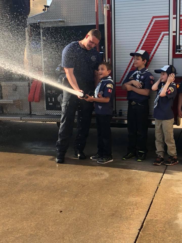 Scouts making memories together